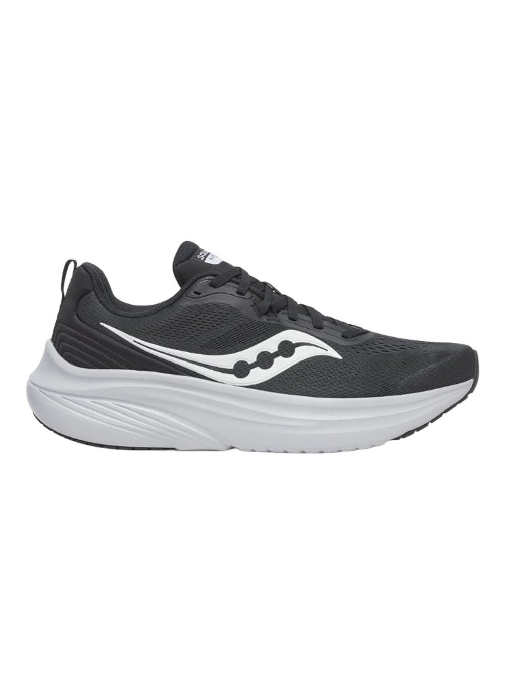 Saucony Men's Lancer Running Shoes in Black/White Sz. 9.5